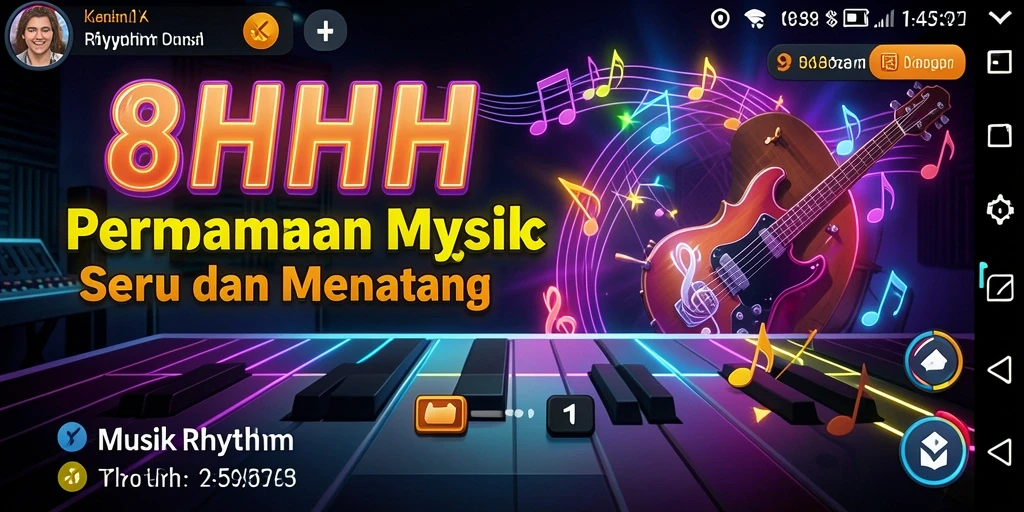 Antarmuka permainan 8HHH yang interaktif dan menarik.