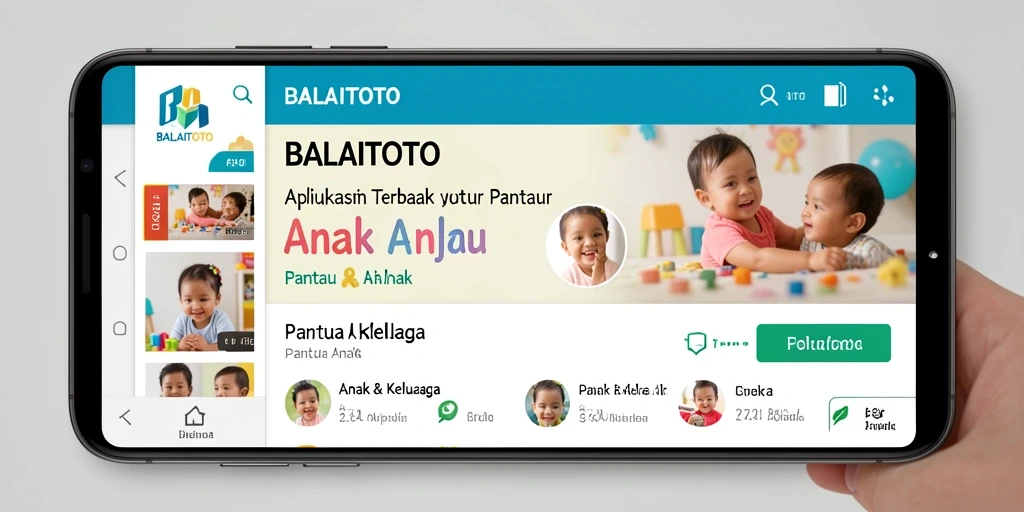 Tampilan antarmuka BALAITOTO yang intuitif dan mudah digunakan.