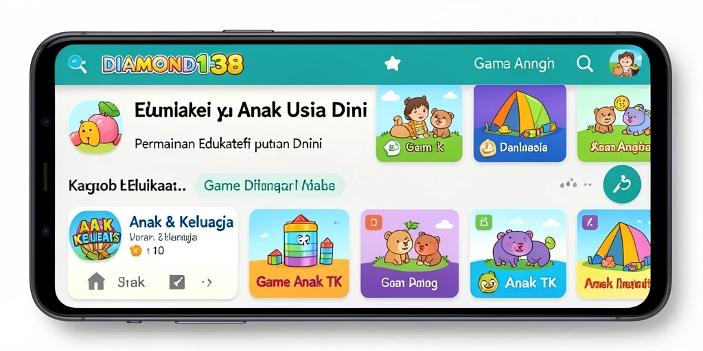 Tampilan antarmuka edukatif dan menarik dari DIAMOND138.