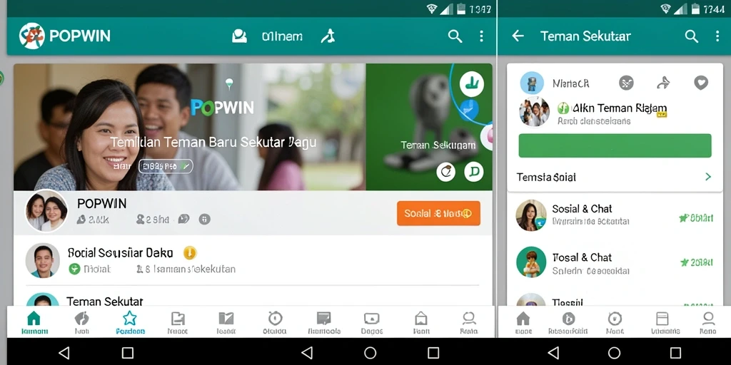 Tampilan antarmuka POPWIN yang ramah dan mudah dipahami.
