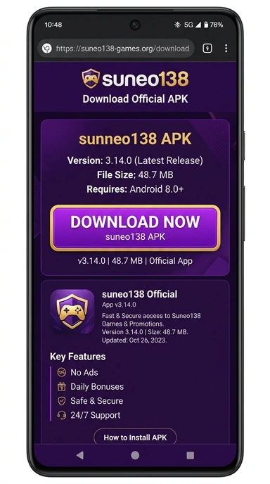Unduh dan Instal APK suneo138 untuk Android